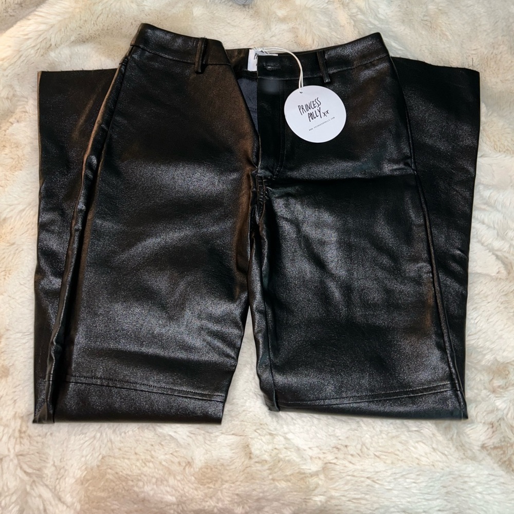 NWT Princess Polly Macey Pants Black